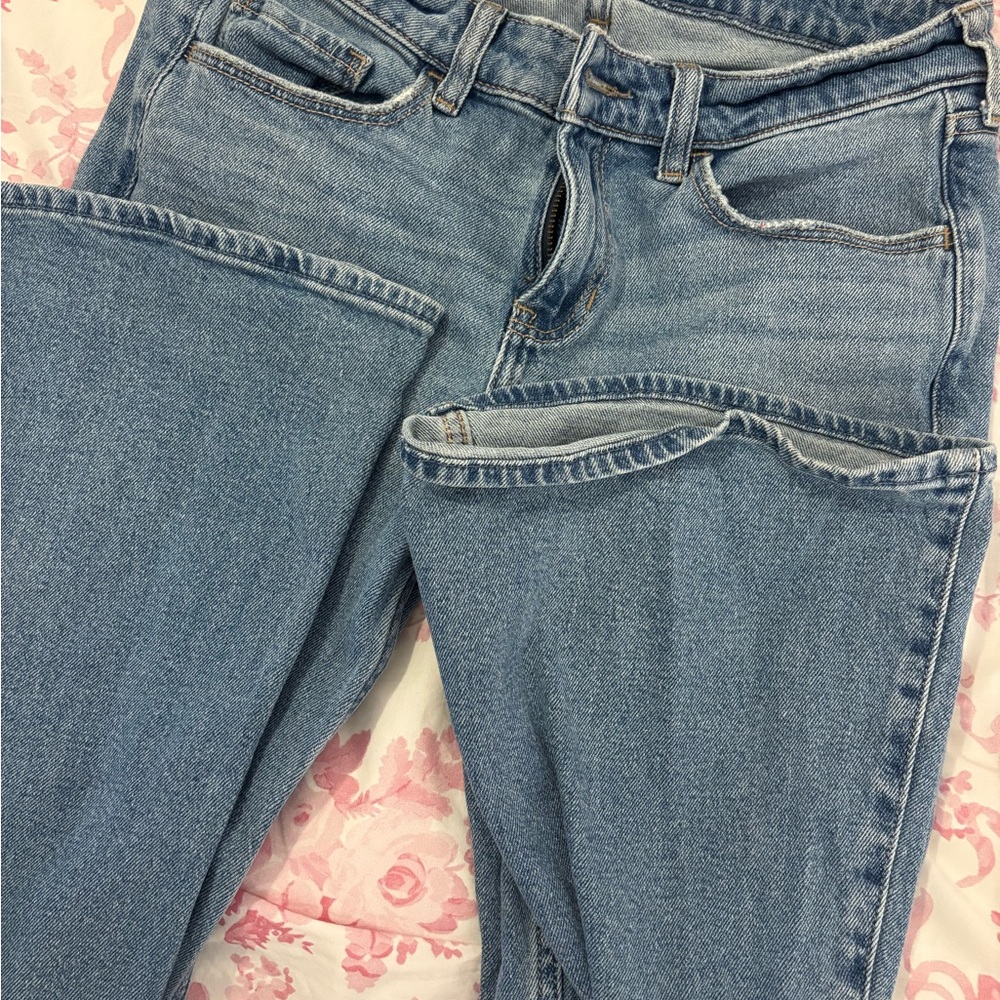 Hollister Blue Boot Cut Jeans Classic Denim